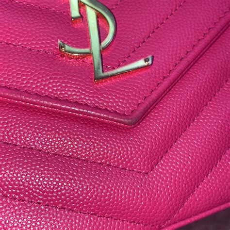 ysl hot pink wallet|ysl wallet on sale.